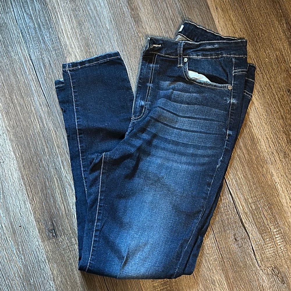 KanCan distressed skinny jeans XL